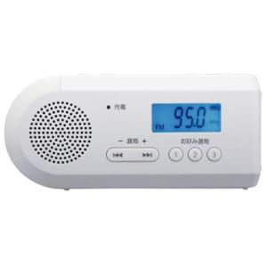 TOSHIBA 【納期4月末以降】TY-JKR6(W) ホワイト FM/AM充電ラジオ 東芝 