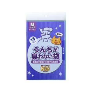 KURILON クリロン化成 うんちが臭わない袋 BOS ネコ用 Mサイズ 15枚入