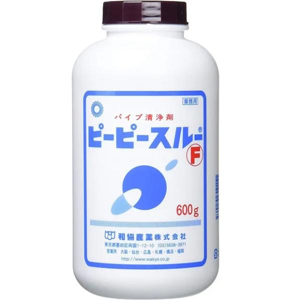WAKYO 和協産業 ピーピースルー F (600g) パイプ洗浄剤（顆粒状）