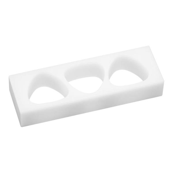 SUMIBE 住べテクノプラスチック 耐熱抗菌　ジャンボおにぎり型／３穴　ＫＪ３ＬＯ