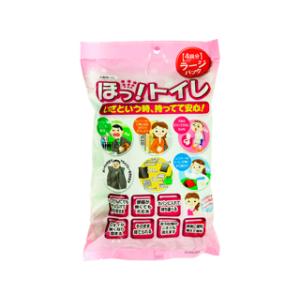 EXCELSIOR エクセルシア 災害用トイレ ほっ！トイレ 4回分ラージパック HT-02