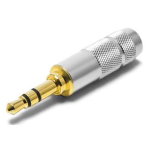 OYAIDE オヤイデ P-3.5-G 3.5mmステレオミニプラグ 24K金メッキ ストレート型プ...