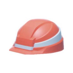 DICプラスチック 折りたたみヘルメット IZANO2 オレンジ/ホワイトライン KP IZANO2...