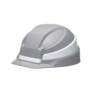 DICプラスチック 折りたたみヘルメット IZANO2 グレー/ホワイトライン KP IZANO2 ...