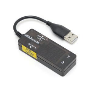 ルートアール QC2.0対応 USB簡易電圧電流チェッカー RT-USBVA3HV