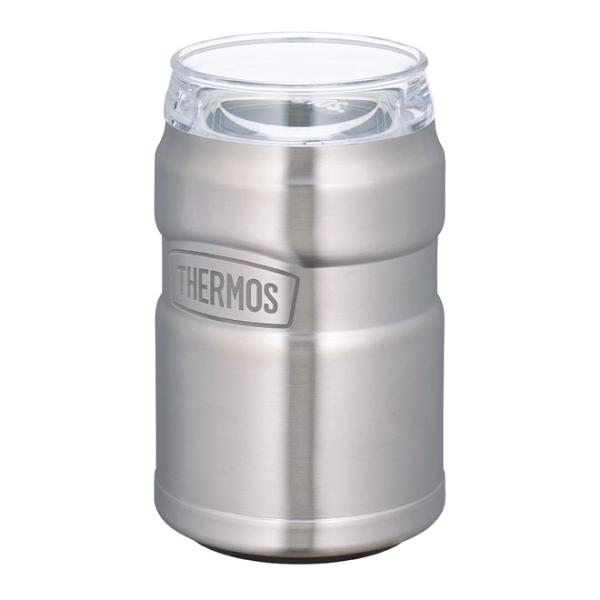 THERMOS サーモス 真空断熱缶ホルダー 保冷缶ホルダー 【ステンレス】【350ml缶用】 RO...