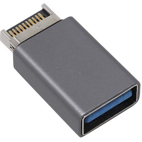 ainex アイネックス フロントUSB Type-Cヘッダー - USB3.0 Aメス変換アダプタ...