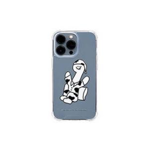 168cm  168cm ハイブリッドクリアケース for iPhone 13 Pro White Olly with パジャマ 168265i13P｜murauchi