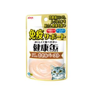 AIXIA アイシア 健康缶パウチ 免疫サポート ささみペースト 40g