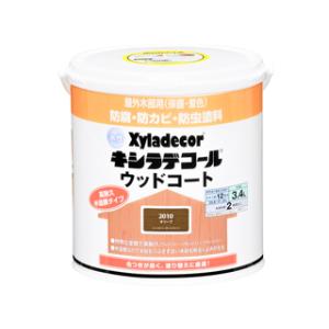 大阪ガスケミカル  Xyladecor/キシラデコール 水性キシラデコール ウッドコート オリーブ 3.4L