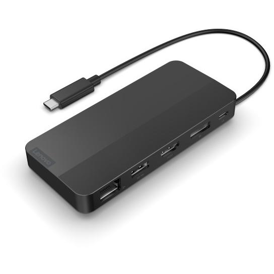 Lenovo レノボ Lenovo USB Type-C デュアルディスプレイ トラベルドック(AC...