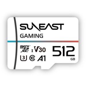 SUNEAST サンイースト  マイクロSDXCカード SUNEAST ULTIMATE PRO MicroSDカード GAMING 512GB SE-MSDU1512DGM｜murauchi