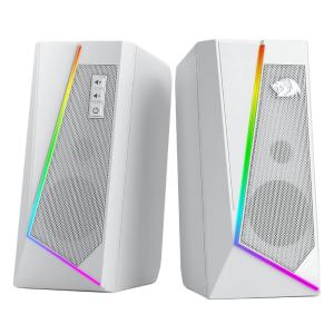 REDRAGON レッドラゴン RGB 2.0チャンネルスピーカー ANVIL GS520WTI ホワイト｜murauchi