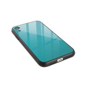 campino　カンピアーノ  campino カラーガラスケース for iPhone XR /BLUE　CP-IA20-GLCB/BL｜murauchi