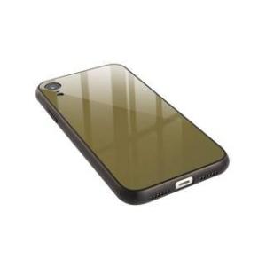 campino　カンピアーノ  campino カラーガラスケース for iPhone XR /GREEN　CP-IA20-GLCB/GR｜murauchi