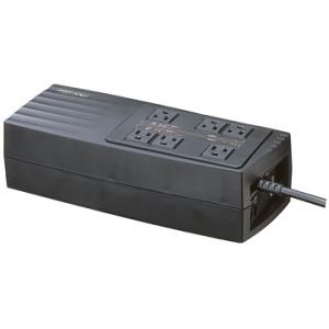 OMRON UPS 無停電電源装置（常時商用給電/テーブルタップ型） 500VA/300W BZ50...