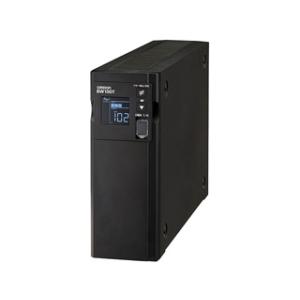 OMRON オムロン  UPS 無停電電源装置 常時商用給電 正弦波出力 1000VA/610W/縦型 BW100T｜murauchi