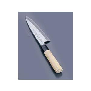 和包丁 雪藤 中霞・玉白鋼 舟行包丁 （片刃） 21cm 1-0298-1402 : 料理