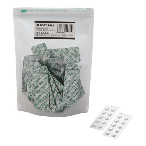 HANNA ハンナインスツルメンツ ハンナ　ＤＰＤ遊離塩素測定用　錠剤試薬ＨＩ９３７０１−ＦＪ　