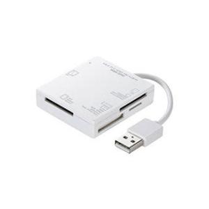 サンワサプライ 【5個セット】 サンワサプライ USB2.0 カードリーダー 4スロット ホワイト ADR-ML15WNX5｜murauchi