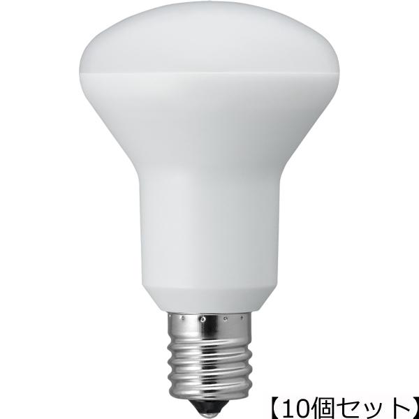 YAZAWA 【10個セット】 YAZAWA R50レフ形LED 昼白色 LDR4NHE17X10