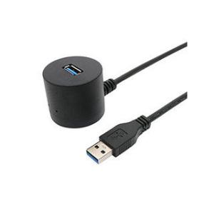 ミヨシ 【5個セット】 ミヨシ USB3.0延長ケーブル 卓上タイプ 1.5m USB-EXT301...