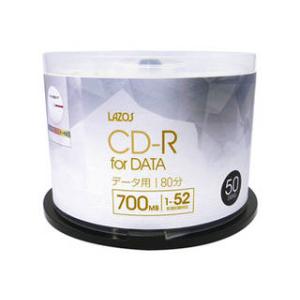 Lazos 10個セット Lazos データ用 CD-R 50枚組 L-CD50PX10