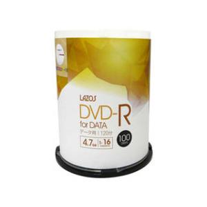 Lazos 5個セット Lazos データ用 DVD-R 100枚組 L-DD100PX5