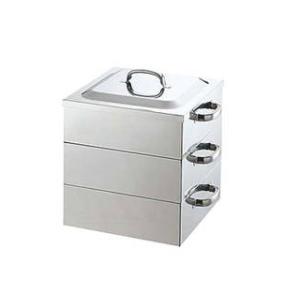 　 PE 18-8業務用角蒸器用水槽 36cm