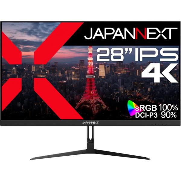 JAPANNEXT ジャパンネクスト JN-IPS28U 4K対応28型ワイド液晶ディスプレイ(38...