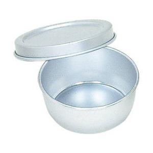 　 123アルミ丸型弁当箱蓋付