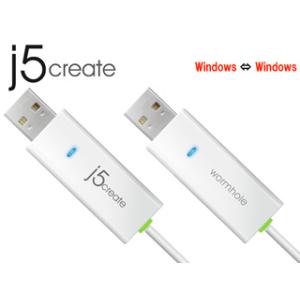 j5 create USB2.0リンクケーブル wormhole switch/ワームホール・スイッ...