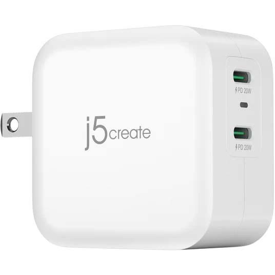 j5 create  40W PD USB-C 2ポート急速充電器 JUP2440