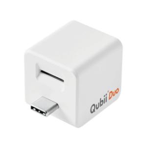 Maktar マクター  USB Type-C iPhone/Android両対応 microSDリーダー Qubii Duo MFi認証 MKPQC-W ホワイト