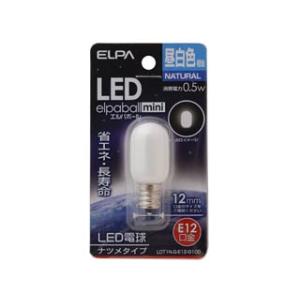 朝日電器 ＥＬＰＡ  LDT1N-G-E12-G100 LED装飾電球シリーズ(ナツメ球タイプ)口金E12・昼白色｜murauchi