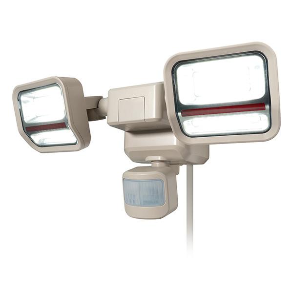 ELPA エルパ 朝日電器 ESL-SS2002AC　二面発光ACセンサーライト 2灯