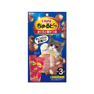 INABA いなばペットフード いなば ちゅるビ〜 まぐろと焼かつお 10g×3袋