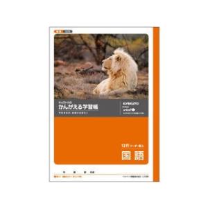 日本ノート  かんがえる学習帳 国語 12行 リーダー入 L10R｜murauchi