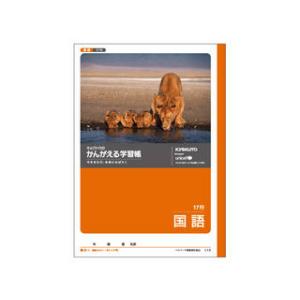 日本ノート  かんがえる学習帳 国語 17行 L12｜murauchi