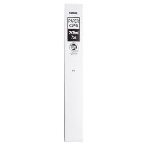 SunNap/サンナップ 店舗・オフィス備品の脱プラスチック化！ ホワイトカップ 205ml 100個入 C20100A-K 205ml 7オンス