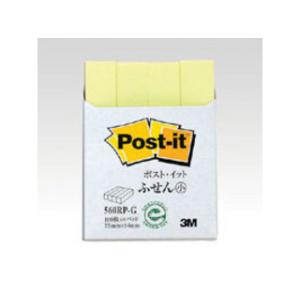 3M/スリーエムジャパン 【Post-it/ポストイット】再生紙 ふせん小 グリーン 560RP-G...