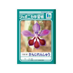 ショウワノート  ジャポニカ学習帳 かんじれんしゅう B5判＜100字＞(日付欄つき) 17mm×15mmマス JL-50｜murauchi