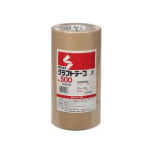 SEKISUI/セキスイ  クラフトテープ NO.500 60×50 （4巻入り） K50X04 No.500｜murauchi