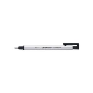 Tombow/トンボ鉛筆 ホルダー消シゴム モノゼロ 丸型 シルバー 丸型 EH-KUR04