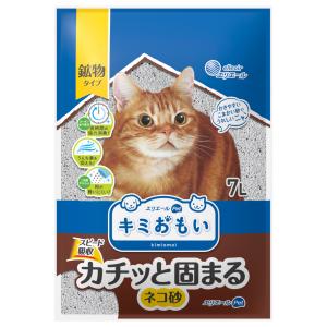 大王製紙 株式会社 キミおもい カチッと固まる ネコ砂 7L｜murauchi