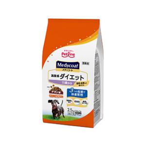 PETLINE ペットライン  メディコート 満腹感ダイエット 11歳から 2.5kg(500g×5)｜murauchi