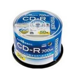 maxell/マクセル CDR700S.WP.50SP CD-R 48x インクジェットプリンター対...