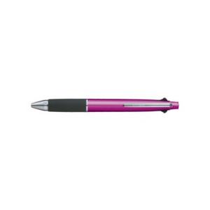 uni/三菱鉛筆  ジェットストリーム1000 07 4&1 ピンク 4色ボールペン0.7(黒・赤・青・緑)+シャープ0.5 MSXE510007.13｜murauchi