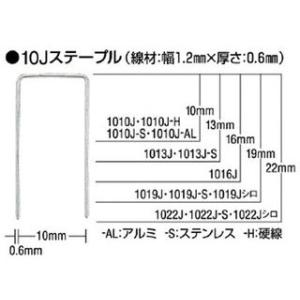 MAX マックス ステンレスステープル 肩幅10mm 長さ16mm 5000本入り 1016J-S