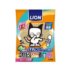 LION PET ライオン商事  ニオイをとるおから砂 5L｜murauchi